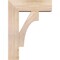 Ekena Millwork Westlake Block Smooth Bracket w/ Offset Brace, Douglas Fir, 7 1/2"W x 22"D x 30"H BKT0806X22X30WTL05SDF - alternate 3
